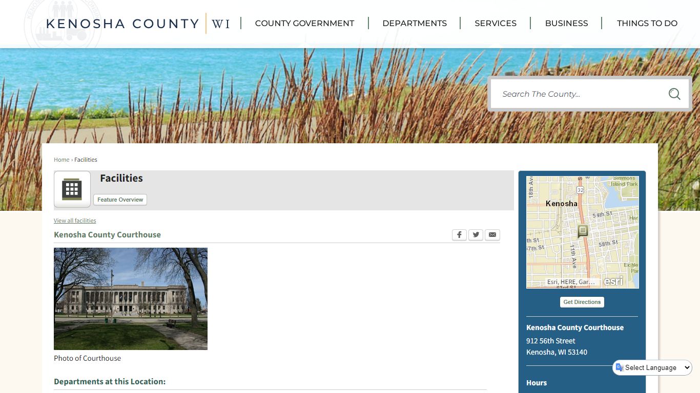 Facilities • Kenosha County, WI • CivicEngage